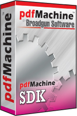 pdfMachine SDK box